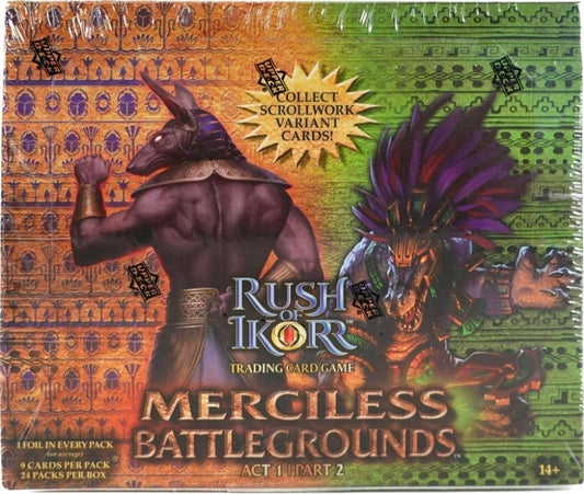Rush of Ikorr TCG Act 1 - Part 2 Merciless Battlegrounds Booster Box